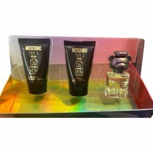 Moschino Toy 2 Pearl Gift Set EDP in Glass Bottle + Body Lotion + Shower Gel
